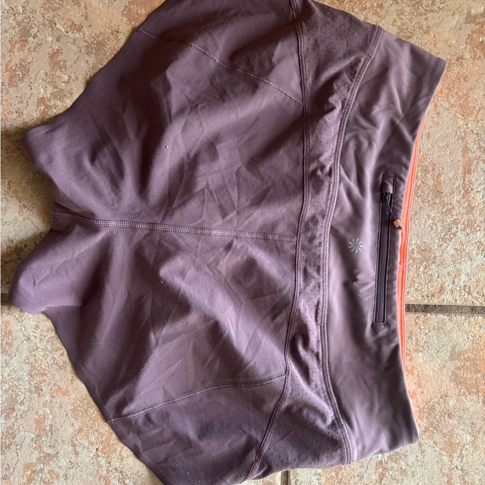 Athleta Purple Run Shorts